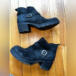 Born ankle moto boots